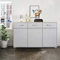 3 Drawer 3 Door Wood Sideboard B182420
