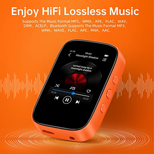 32GB Bluetooth Clip-on Mp3 Player Black K2037