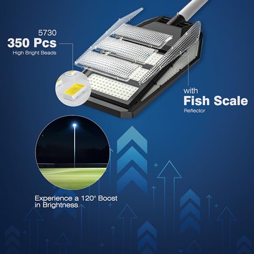 2400W Solar Street Lights Outdoor Waterproof 7000K LED C2752