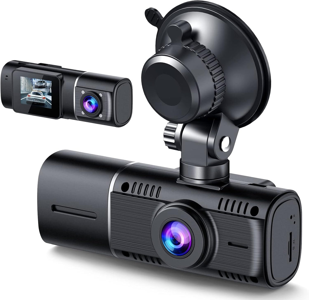 Dash Camera 1080P 1.5" Display 170° Wide Angle Motion Detection Pack of 2 F179
