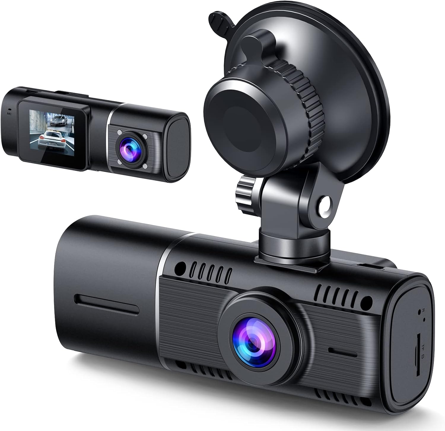 Dash Camera 1080P 1.5" Display 170° Wide Angle Motion Detection Pack of 2 F179