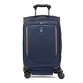 Lightweight Softside Expandable Carry on Luggage, 8 Wheel Spinner Suitcase, Compact Carry On 20-Inch, Patriot Blue N351