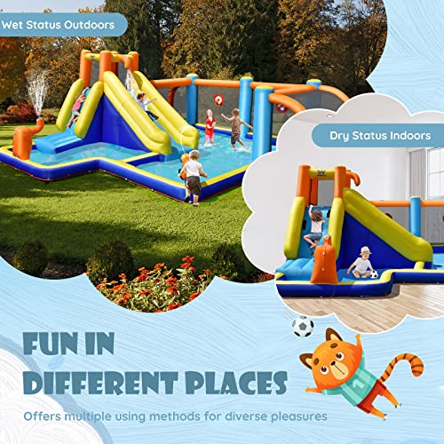 Inflatable Water Slide with Carry Bag U5962