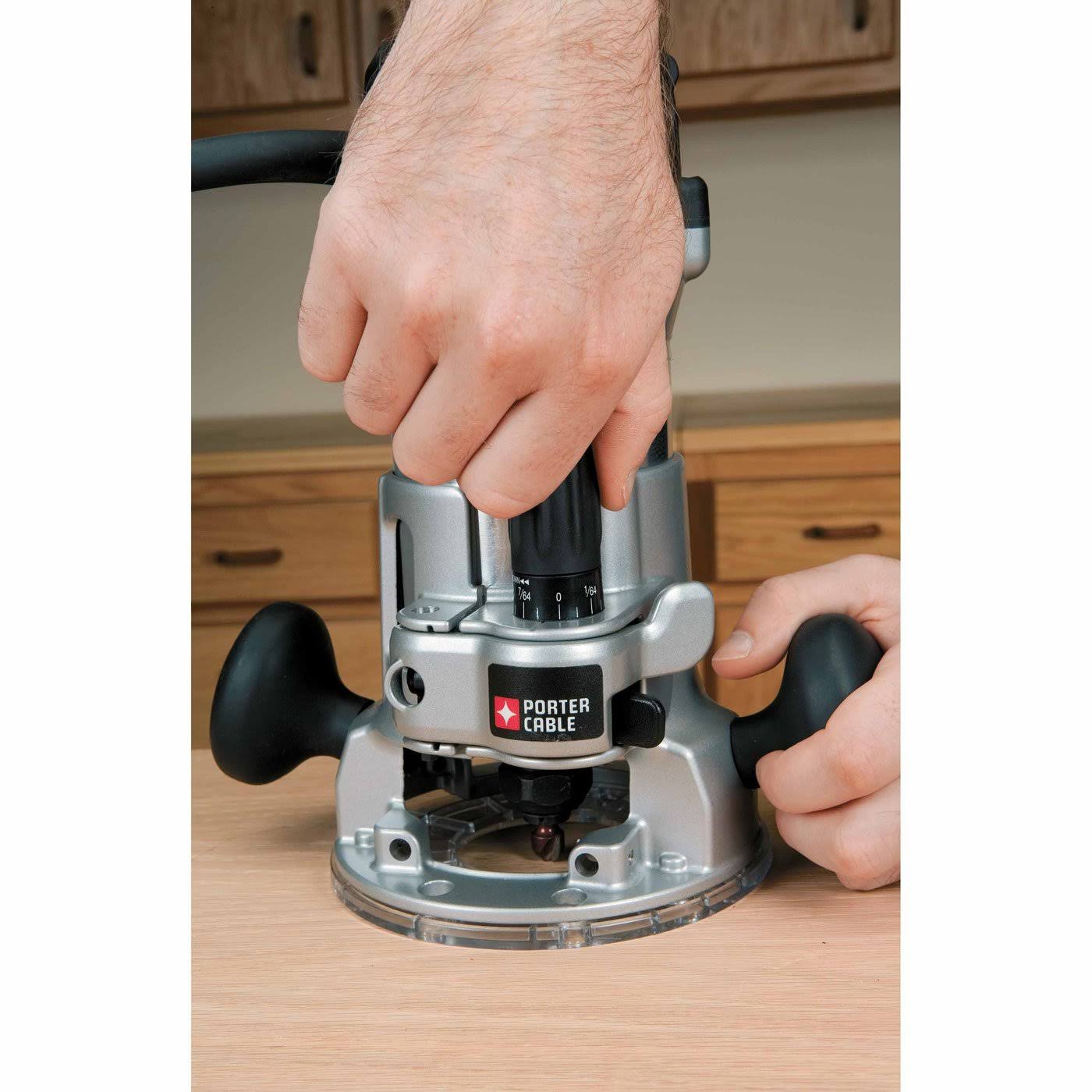 2.25 HP Plunge and Fixed Base Router Kit U601526