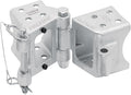 Fulton Fold-Away Bolt-On Hinge Kit 3" x 5" Trailer Beam, Rating 9,000 lbs., 48" Pivot, Z-Max 600 Zinc Finish J19293