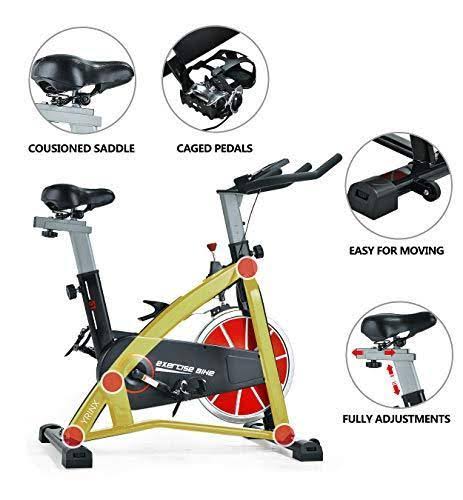 Belt Drive Exercise Bike (Black) A601