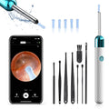 Ear Wax Removal Kit with Camera 1080P Otoscope Light 6 Ear Pick Blue P809
