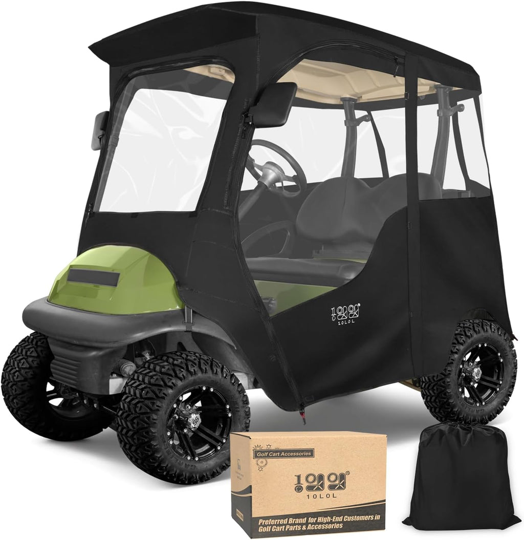 4-Sided Clear PVC Window Rain Cover for Golf Cart A746690