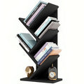 4 Tier Natural Wood Bookshelf B695647