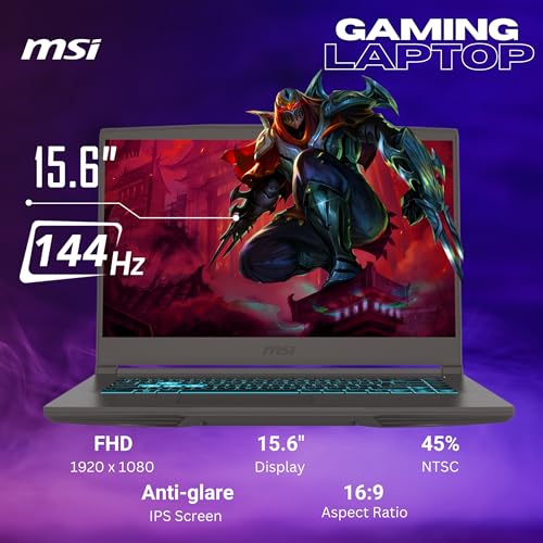 15.6" FHD IPS Display Gaming Laptop with Backlit Keyboard B65206