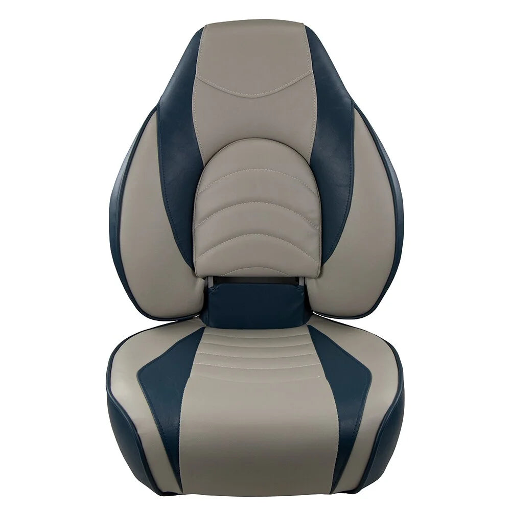 Blue/Grey High Back Seat D9332