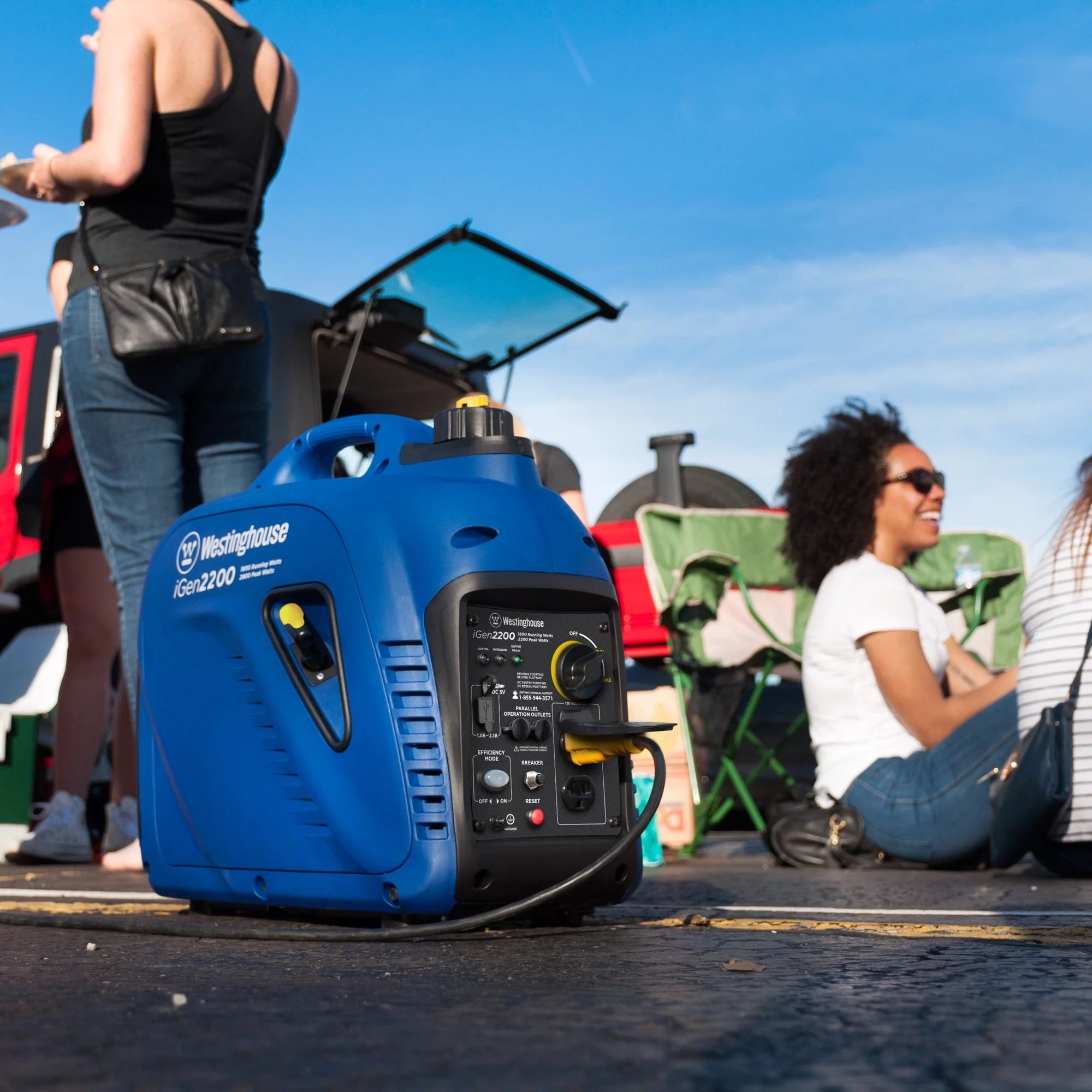 2200 Watt Portable Gas Inverter Generator L524