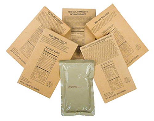 12 Military MRE Entrees Case F5308