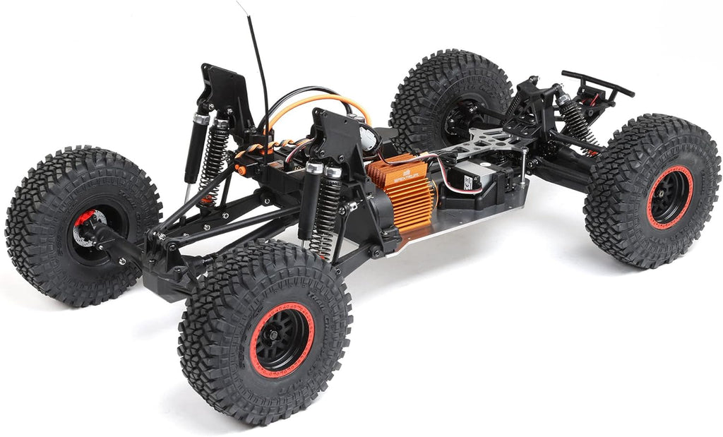 1/10 4 Wheel Drive Rock Racer Brushless RTR Red RC Truck Y2822