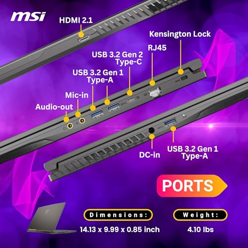 15.6" FHD IPS Display Gaming Laptop with Backlit Keyboard B65206