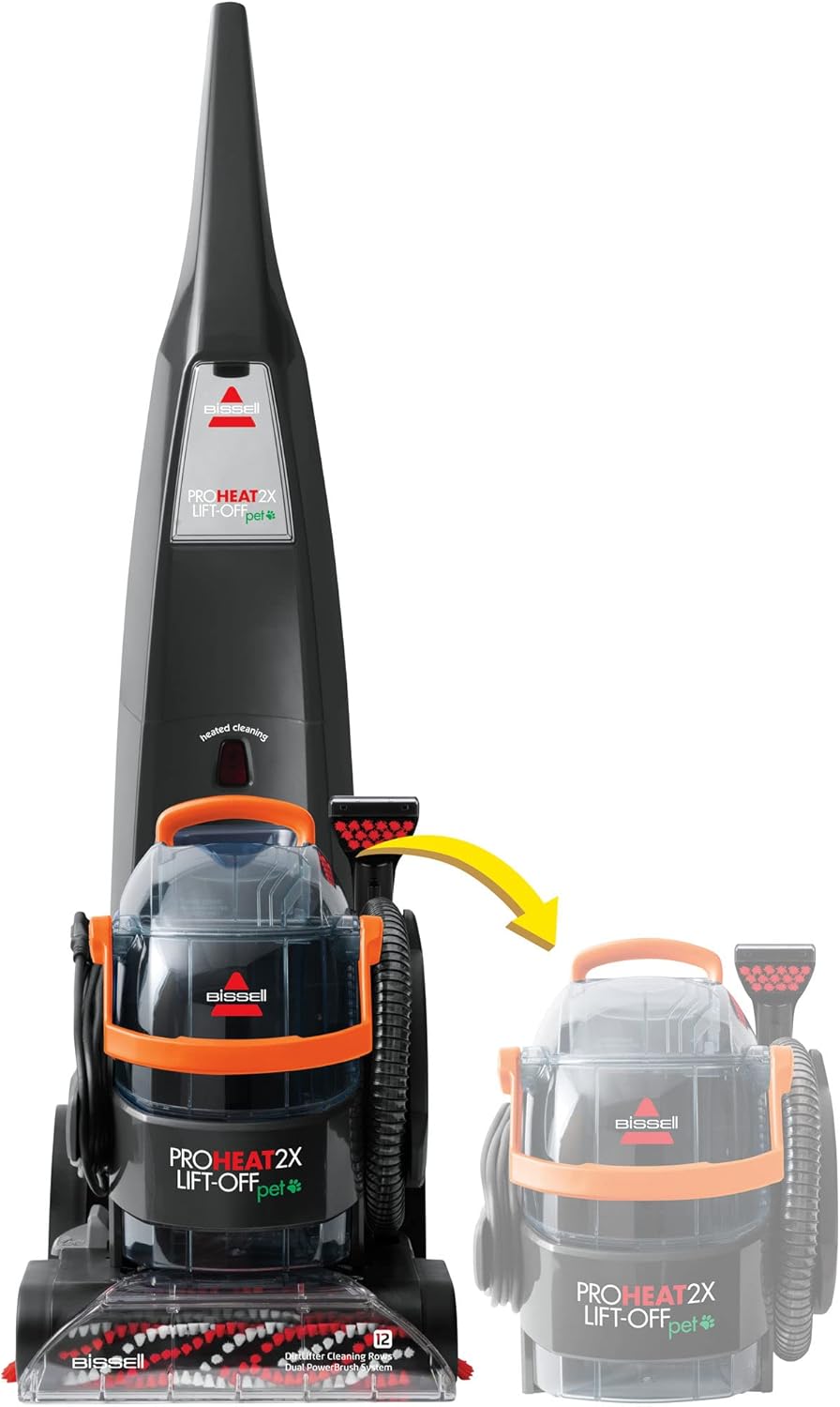 2-in-1 Portable Spot & Stain Cleaner + Full Size Carpet Cleaner T201127