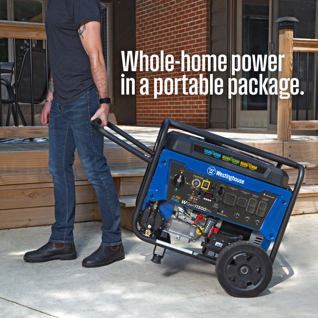 14,500 Watt Tri-Fuel Portable Generator X518