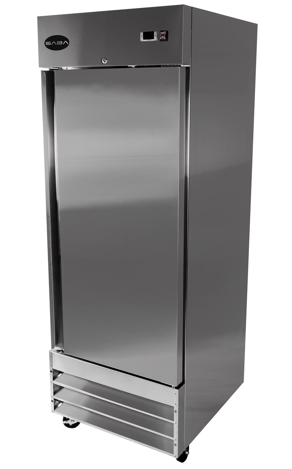 23 cu ft Stainless Steel Solid Door Upright Reach-in Freezer N561