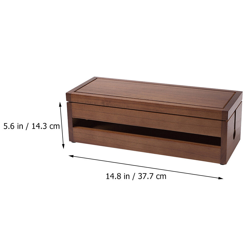 Solid Wood Cable Organizer N16955