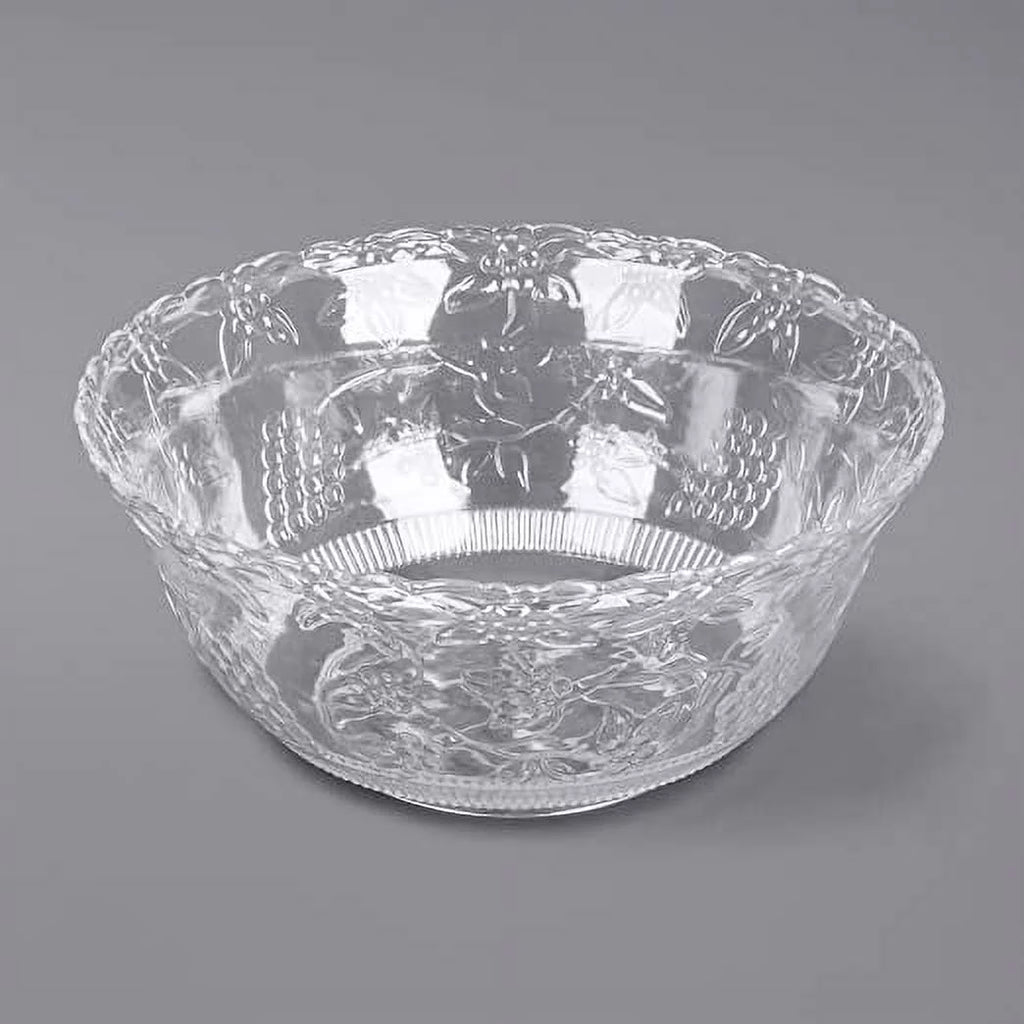 2 Gallon Clear Plastic Punch Bowl with Ladle M1197