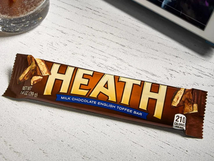 1.4 oz Milk Chocolate English Toffee Candy Bars, 18 Count F63244