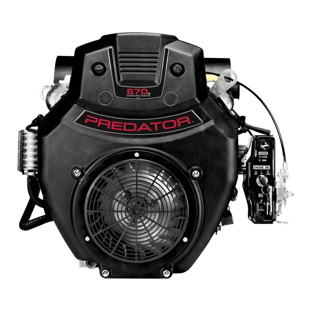670cc V-Twin Horizontal Shaft Gas Engine P584