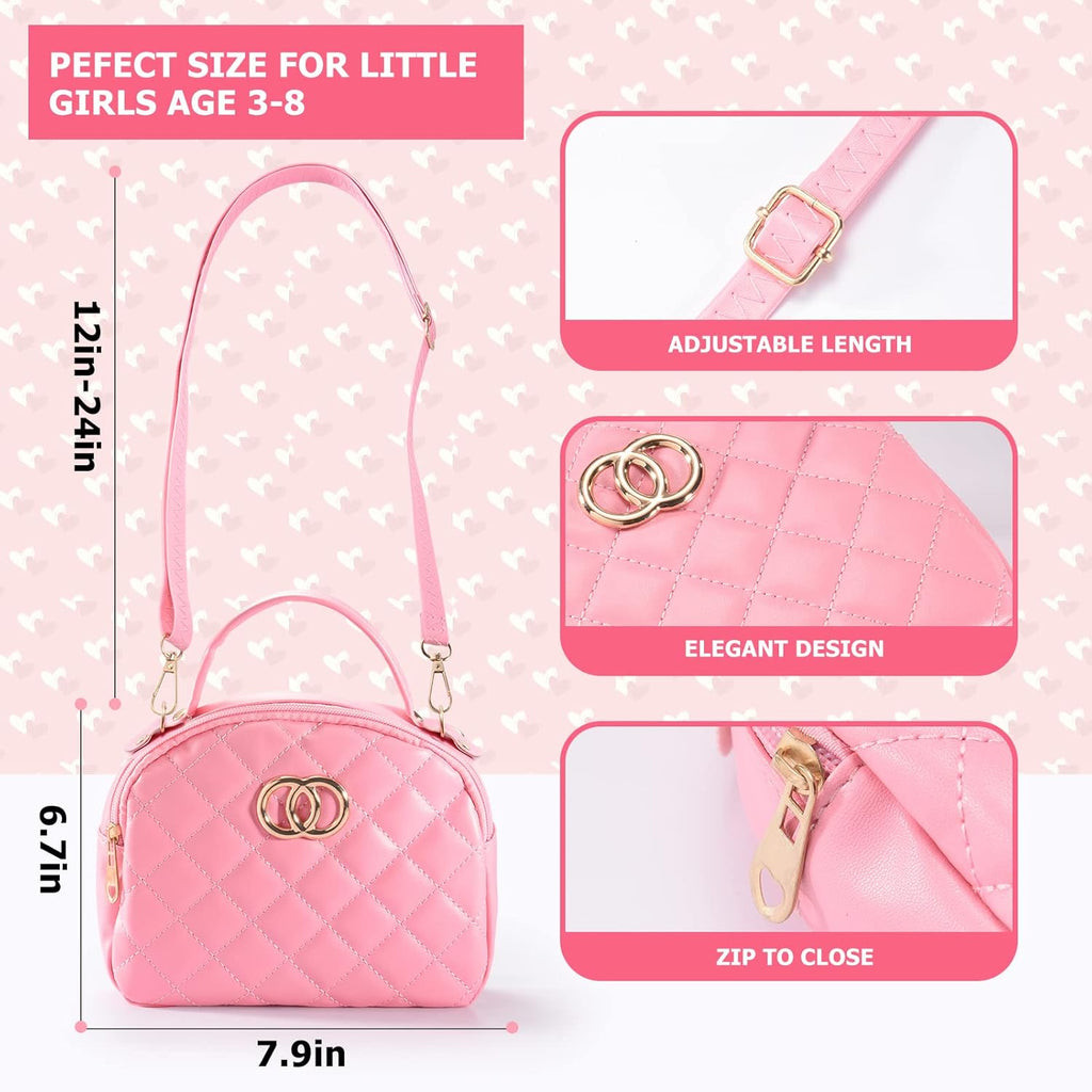 Pink Toddler Purse with Makeup Kits J3213