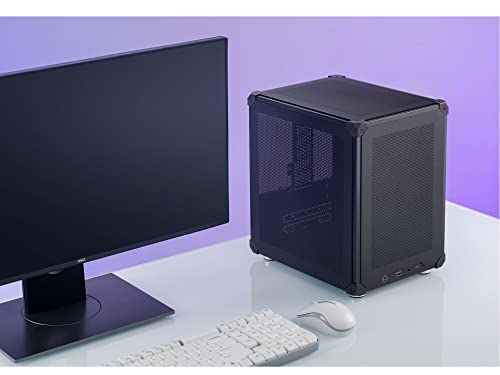 Black Mini MATX Mesh Case P191292