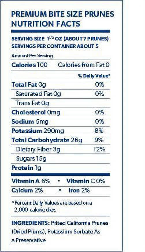 Pitted Prunes (Pack of 2) W6202