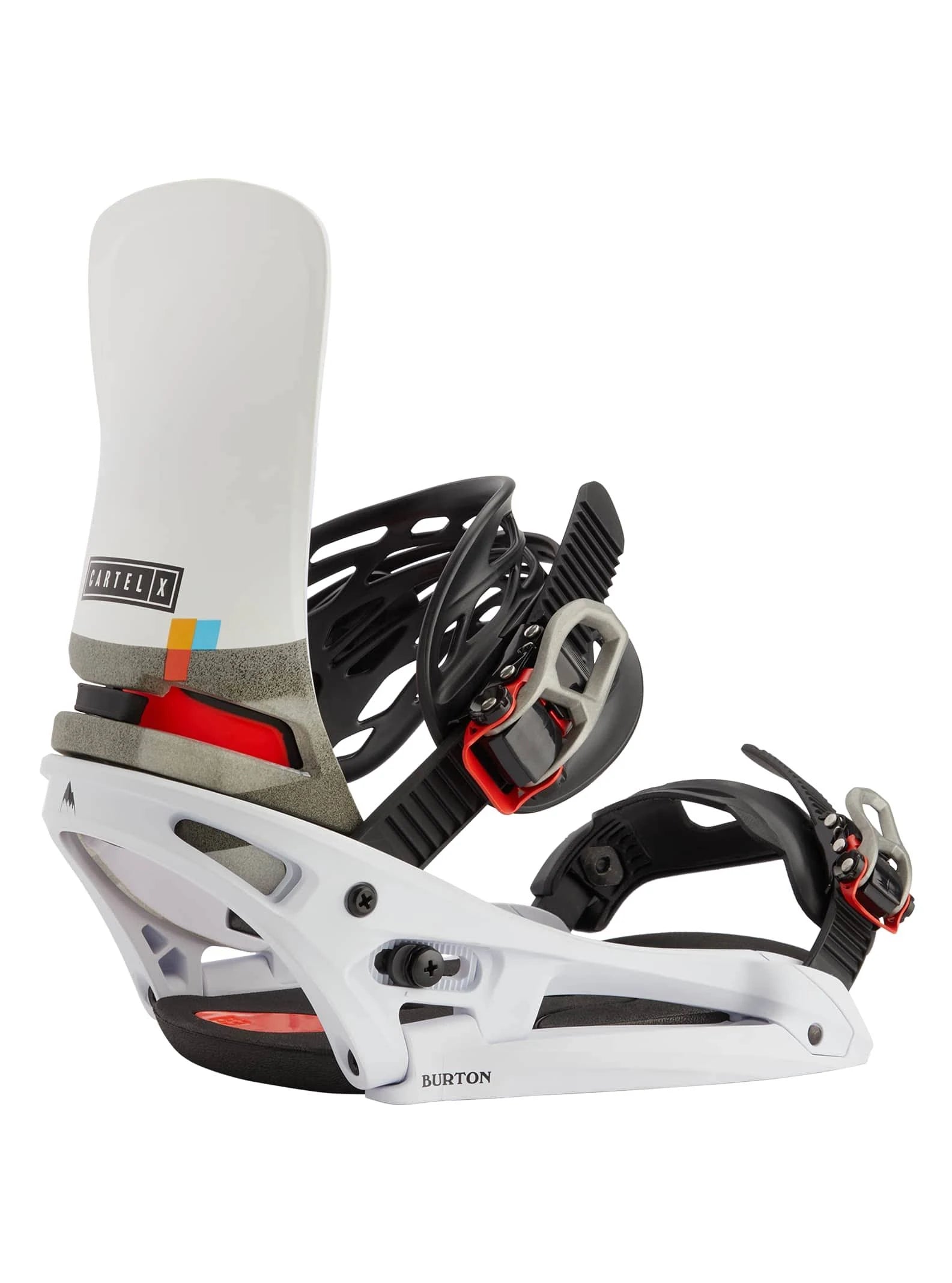 White/Black/Multi Snowboard Binding I980976