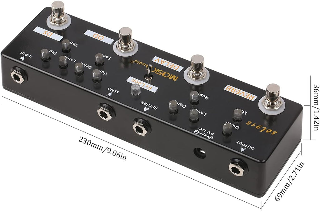 5-in-1 Multi Effect Guitar Pedal Q93622