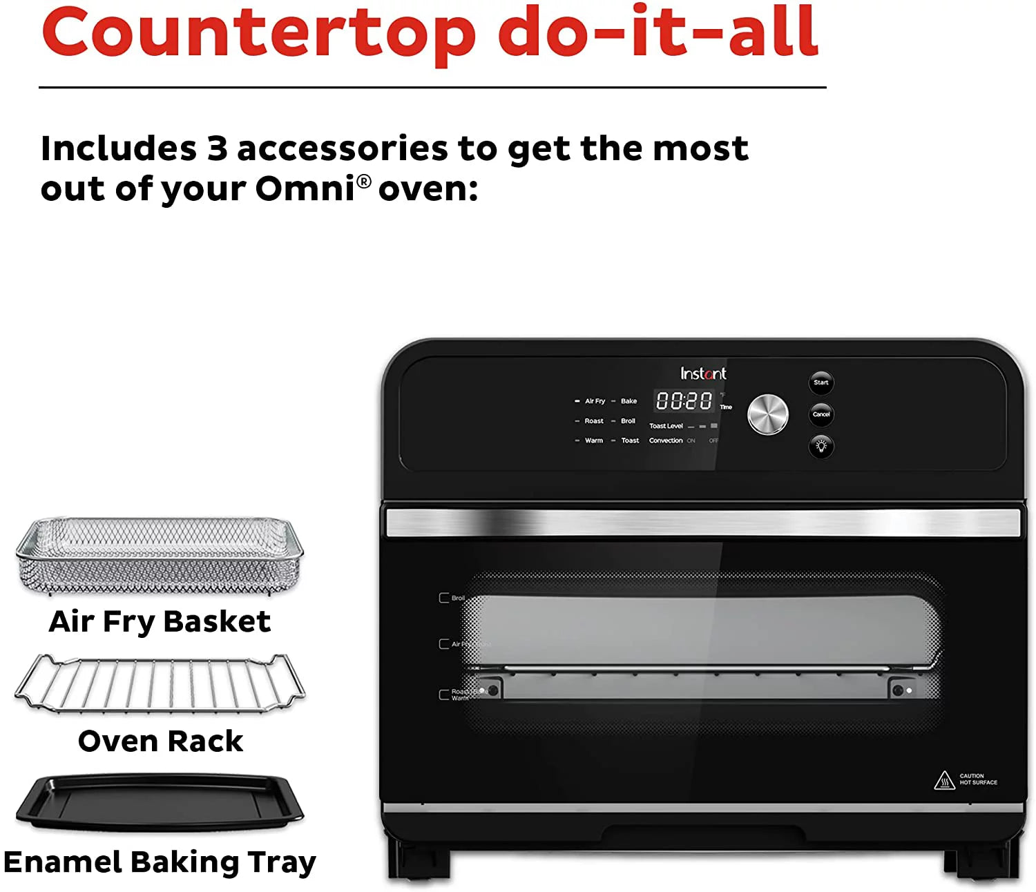 6 Quart Air Fryer Oven B3408