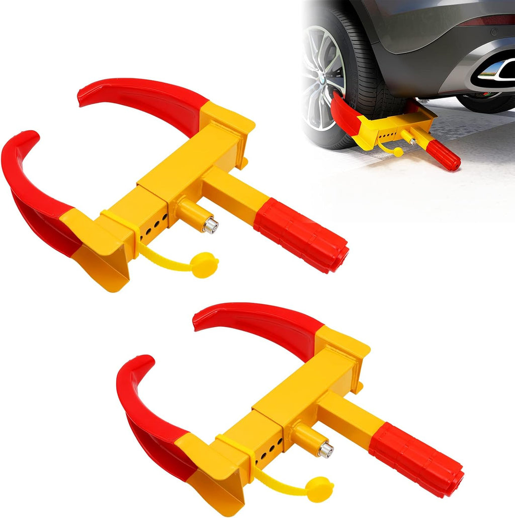 2PCS Universal Wheel Clamp Tire Lock V716