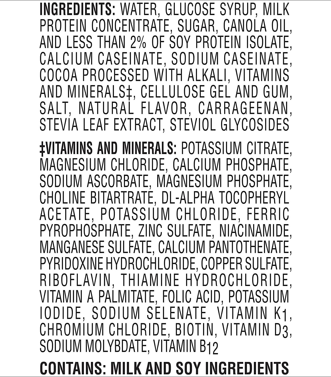 Rich Chocolate 8 FL OZ Pack of 12 Nutritional Drink R647737