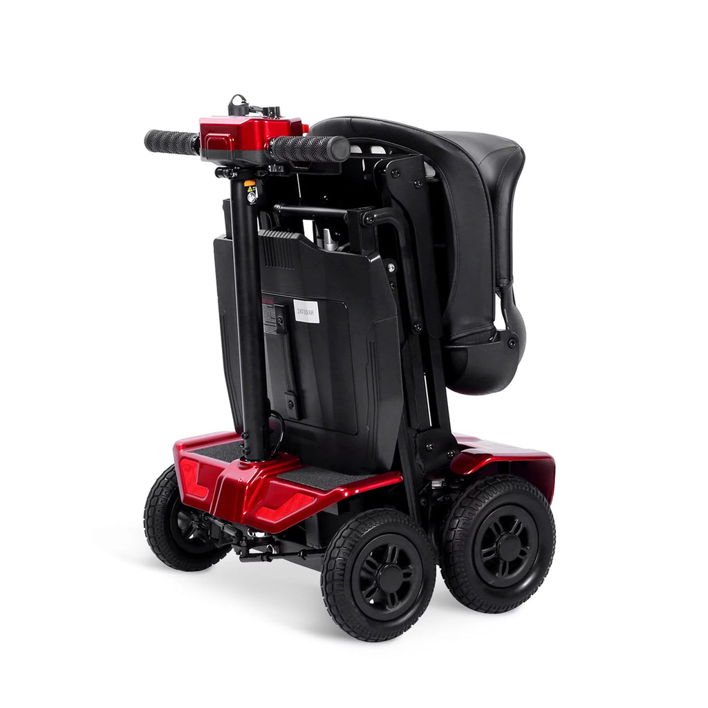Red Automatic Foldable Mobility Scooter N3957
