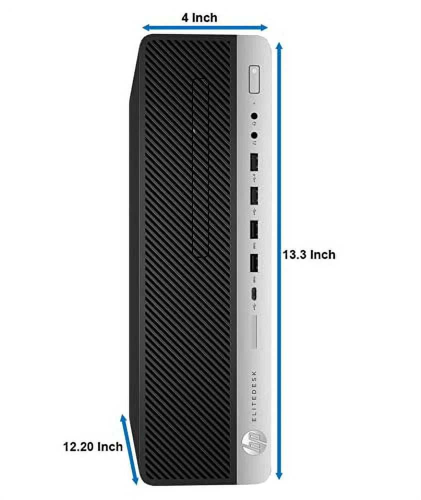 Small Form Desktop PC, Intel Core i5-6500, 16GB DDR4 Ram, 256GB NVMe Solid State Drive, Windows 10 Pro (used) F89657