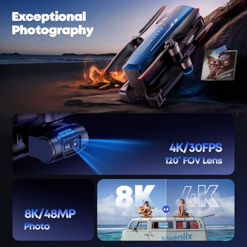 8K Camera Drone with 3-Axis Gimbal B197699