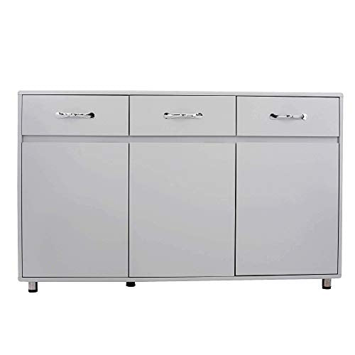 3 Drawer 3 Door Wood Sideboard B182420