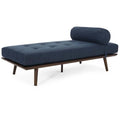 Beige Fabric Chaise Lounge N796