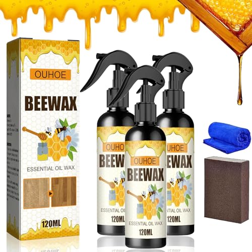 Natural Beeswax Spray Furniture Polish (3pcs) L491