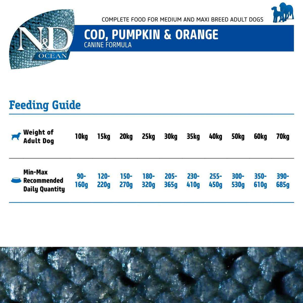 Ocean Cod Pumpkin & Orange Dry Dog Food T17771