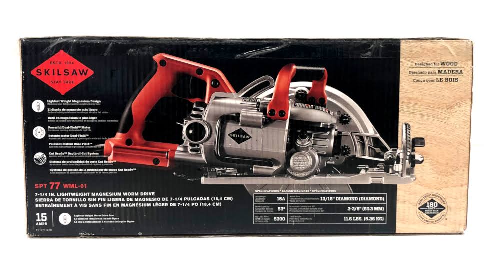 15-Amp Worm Drive Corded Circular Saw F91212