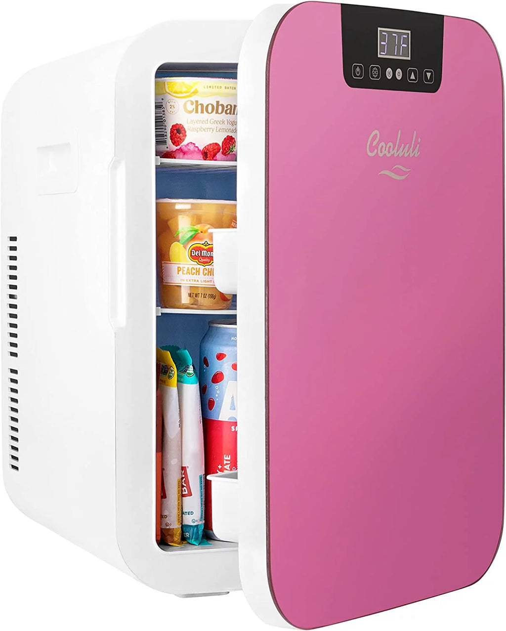 20L Mini Fridge with Glass Front and Digital Temperature Control Z43573