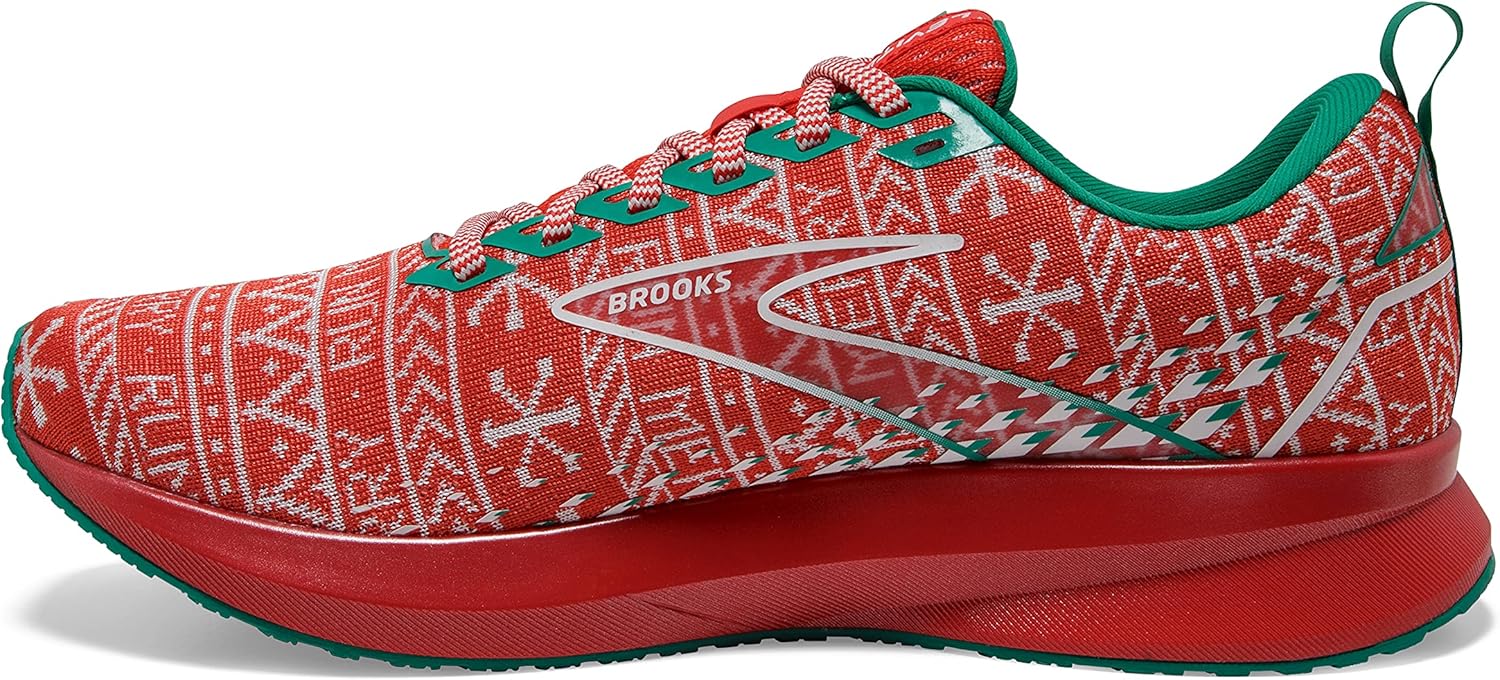 Red/White/Green Neutral Running Shoe D8042