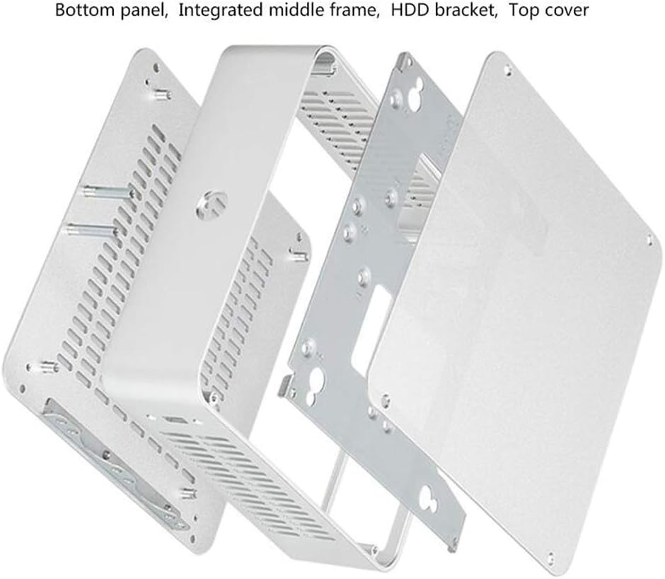 Mini ITX Aluminum Alloy Computer Case W97617