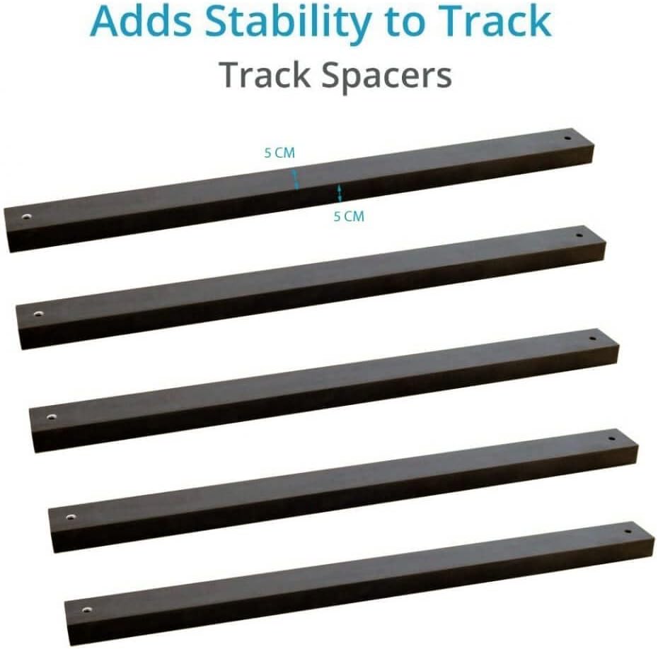 Heavy Duty 16ft Aluminium Tripod Dolly Rail Track System with Carry Bag X6154