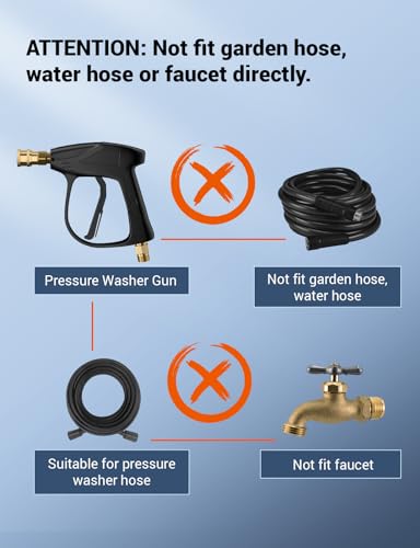 Heavy Duty Car Wash Foam Cannon with Adjustable Nozzle and 1 L Bottle Q7009