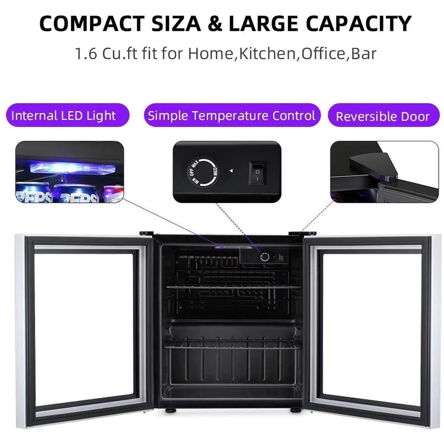 1.6 Cu.ft Countertop Beverage Refrigerator O917