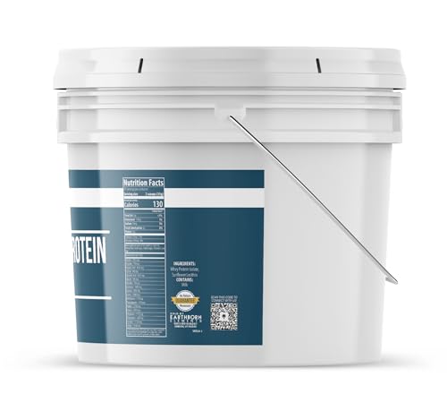 Unflavored Whey Protein Isolate, 1 Gallon Bucket O69033