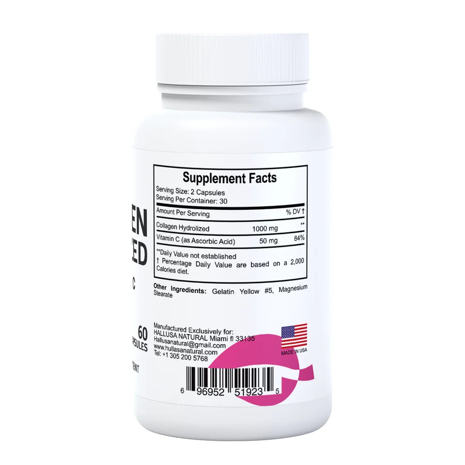 HYDROLYZED COLLAGEN Complex - 60 Caps L5239